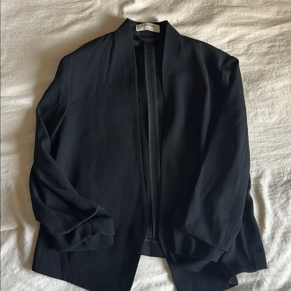 Babaton Cropped Power Blazer
